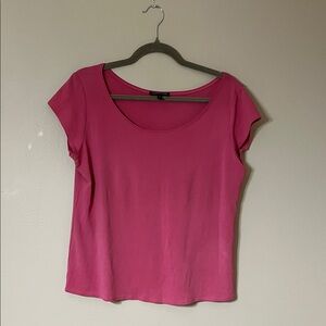 Eileen Fisher Fuchsia Short Sleeve Top